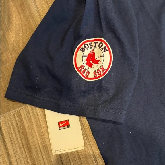 Nike Navy Red Sox Short Sleeve Tee. Men’s Size XXL. New With Tags - NWT - Picture 9 of 9